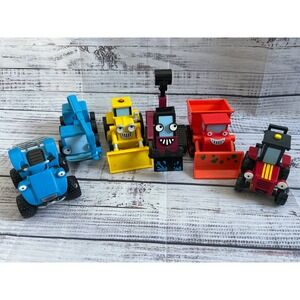 Bob the Builder Talking Vehicles Scoop Lofty Muck Travis Benny Scrambler 2005